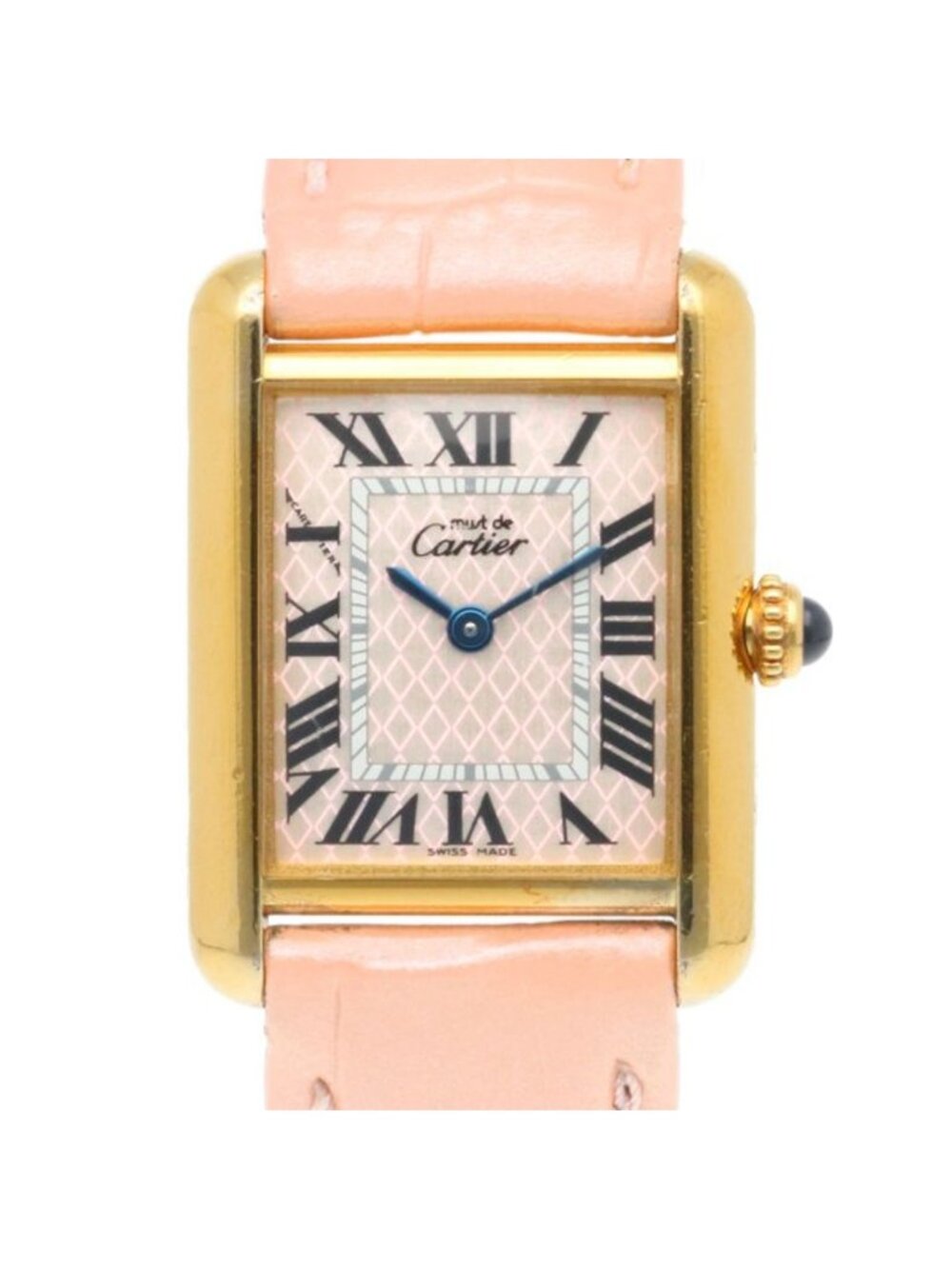 Cartier Must Tank SM Acquarino Watch Quartz